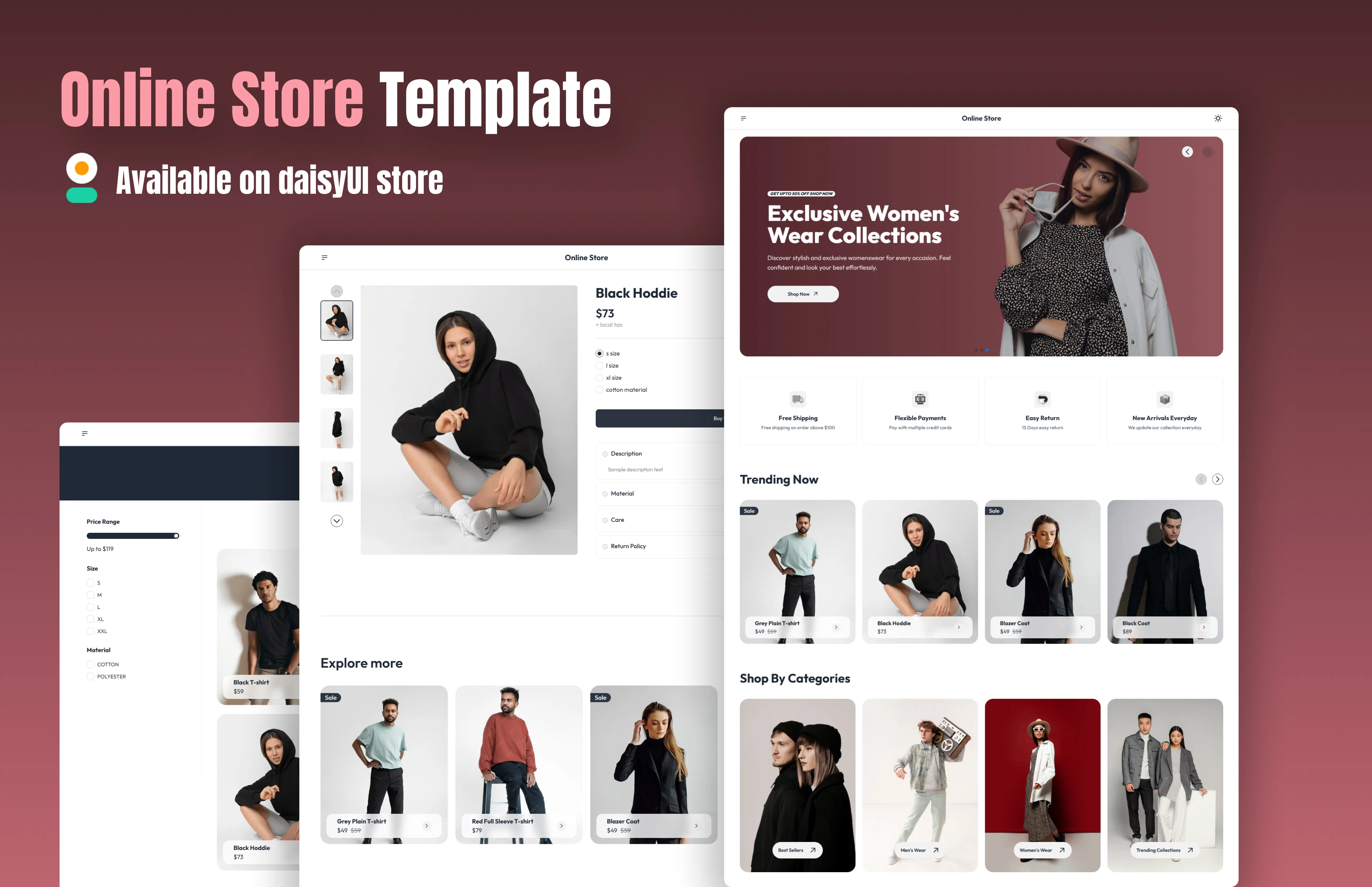 A daisyUI + Next.js template that converts your Lemon Squeezy API into an online store