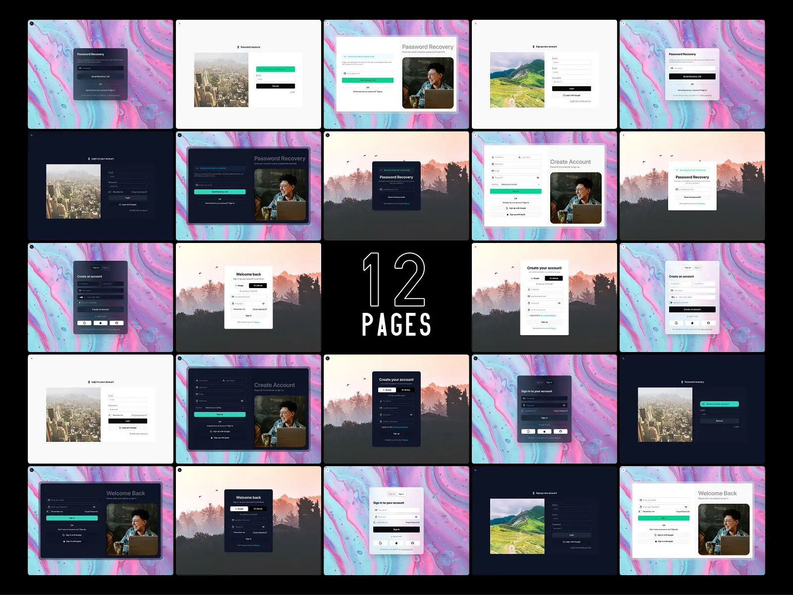Auth template 2.0