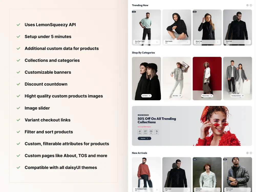 Online Store template