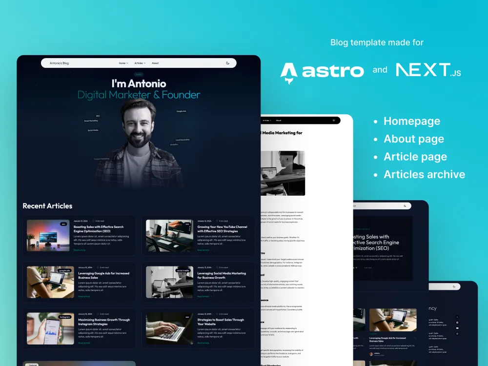 Blog template 2.0