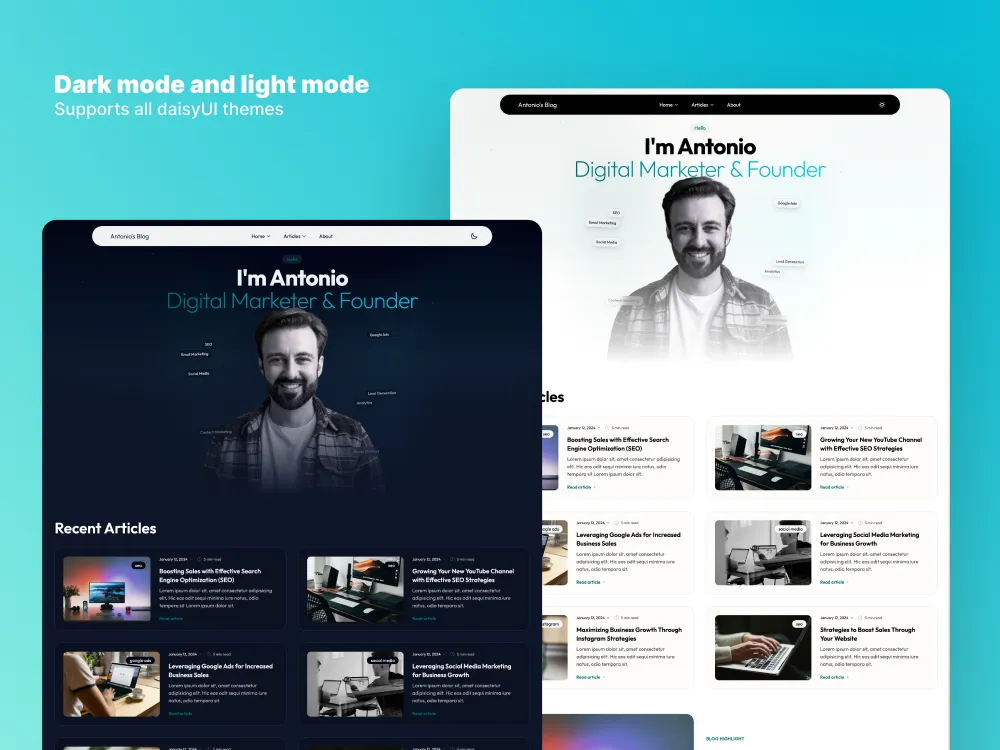 Blog template 2.0